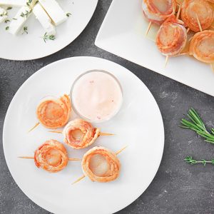 Bacon-Wrapped Scallops