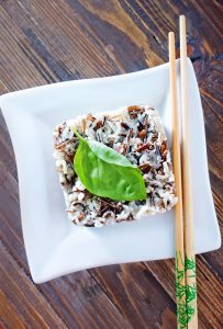 Black and White Rice