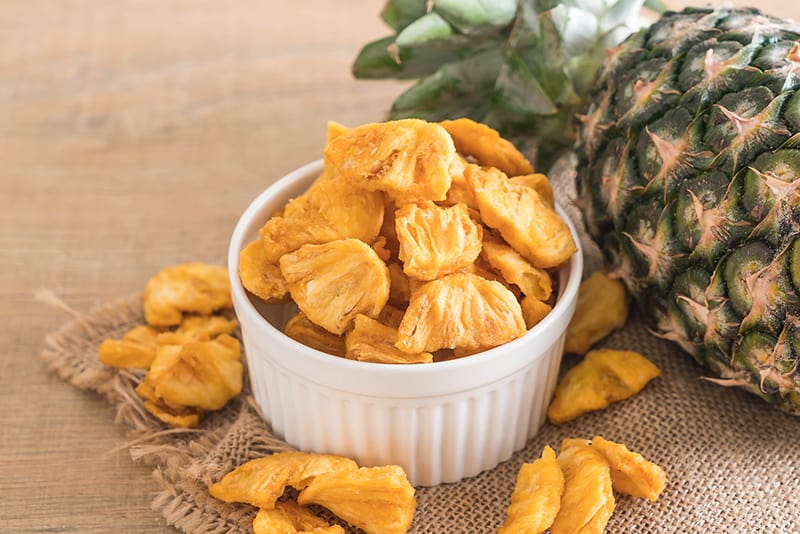 Dehydrated Pineapple