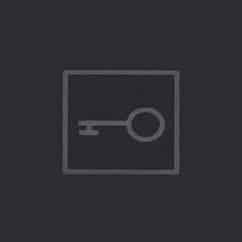Induction cooktop lock button