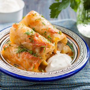 Hungarian Stuffed Cabbage