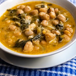 Swiss Chard and Chickpea Stew