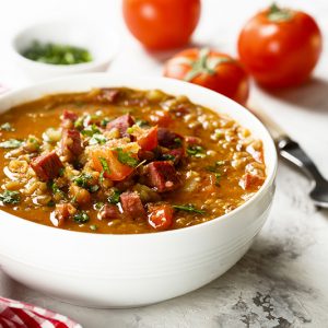 Greek Style Lentil Soup