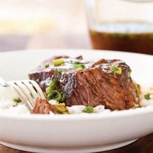 Asian-Style Boneless Beef Short Ribs (Recipe)