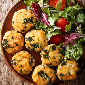 Turkey and Spinach Meatballs