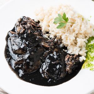 Pressure Cooker Squid in Ink
