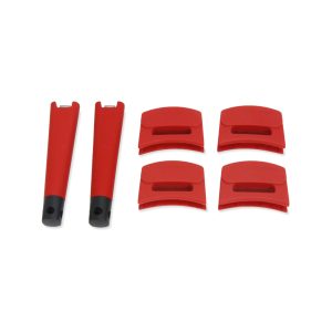 6pc Handle Set, Red