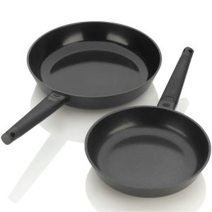 Noir 2pc Frypan Set, 10in & 12in