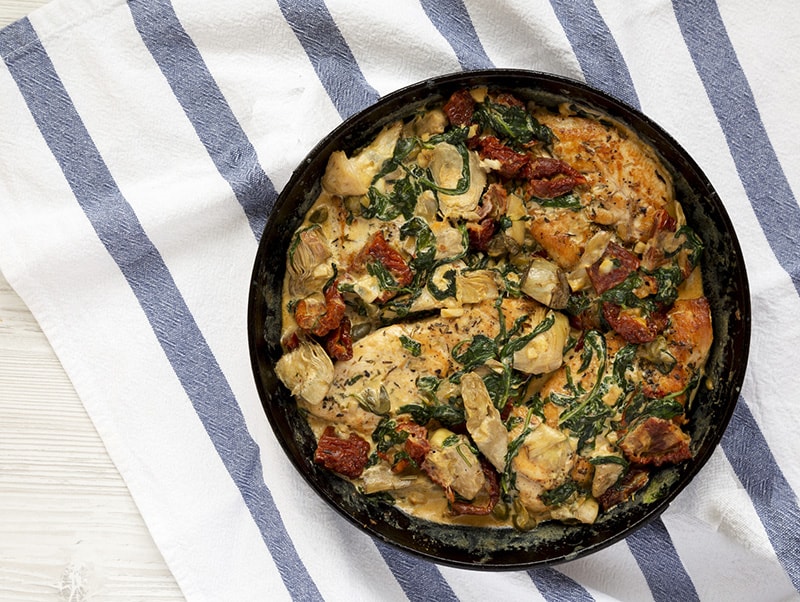 Creamy Chicken and Spinach