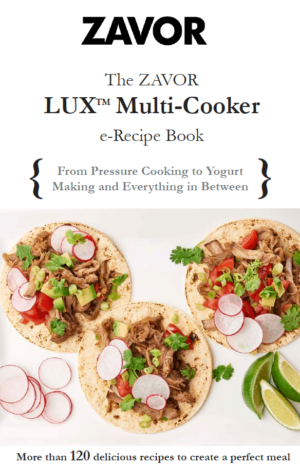 Get LUX Cookbook 1 LUX eRecipe Book