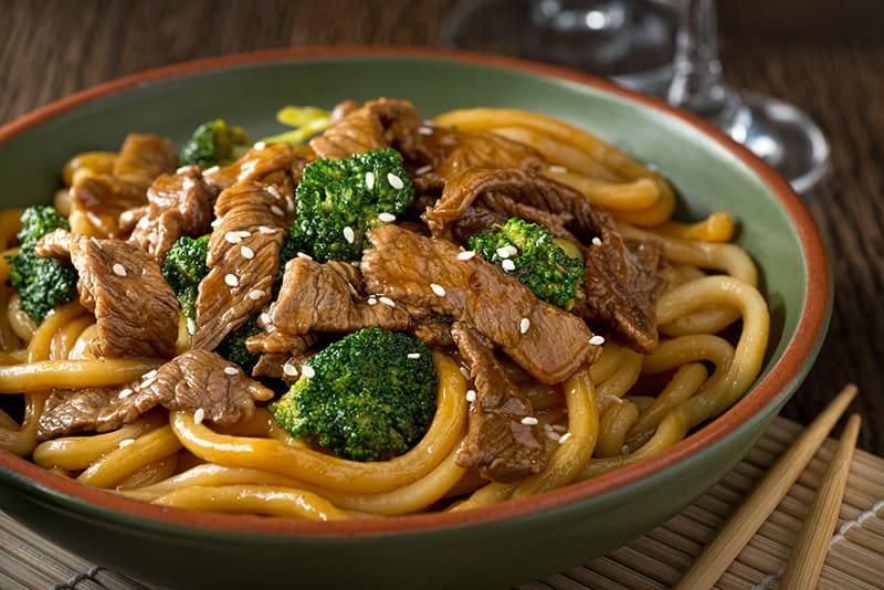 Skillet Beef & Broccoli Noodles
