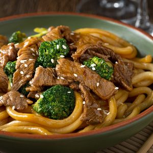 Skillet Beef & Broccoli Noodles