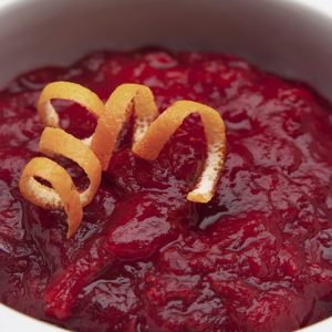 Grapefruit Scented Cranberry Sauce