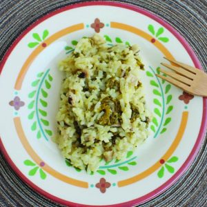 Vegan Mushroom and Greens Risotto