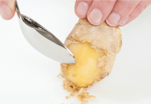 Peel ginger