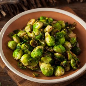 Homemade Roasted Brussel Sprouts