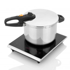 induction cooktop with pressure cooker