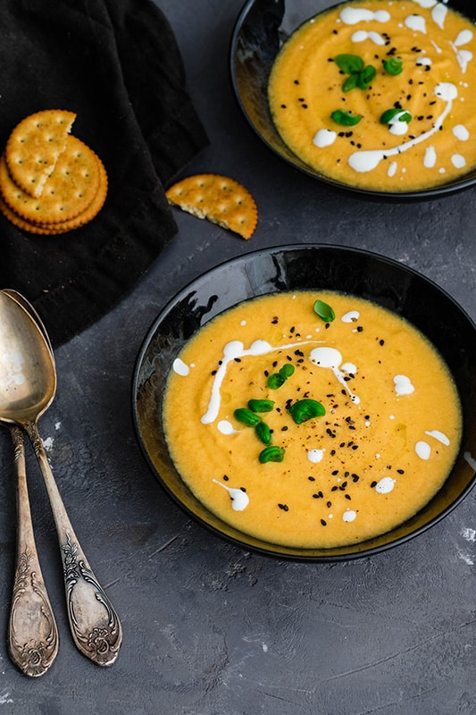 Carrot, Ginger, & Turmeric Soup
