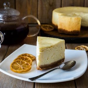 Limoncello Ricotta Cheesecake
