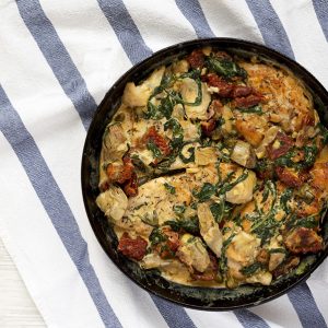 Creamy Chicken and Spinach
