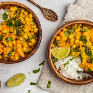 Pumpkin Chickpea Curry