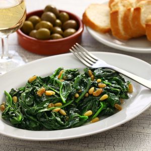 Catalonian Spinach Tapas