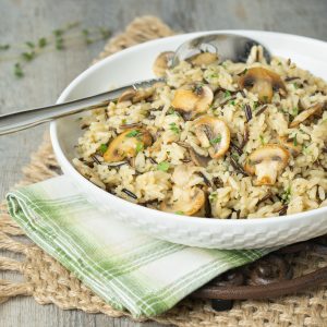 Herbed Mushroom Rice