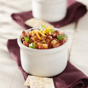 Cheesy Pinto Beans with Chorizo